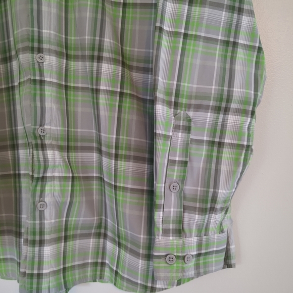 NWOT Columbia Shirt Mens 2XL Insect Blocker Technology Plaid Gorpcore Outdoor - Picture 2 of 12